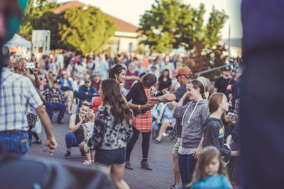 Downtown Summer Nights Photo