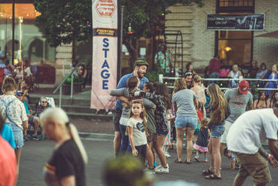 Downtown Summer Nights Photo