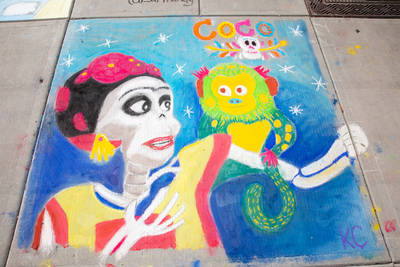 2019 Chalk Art Festival Photo