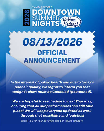 Aug 13- Canceled