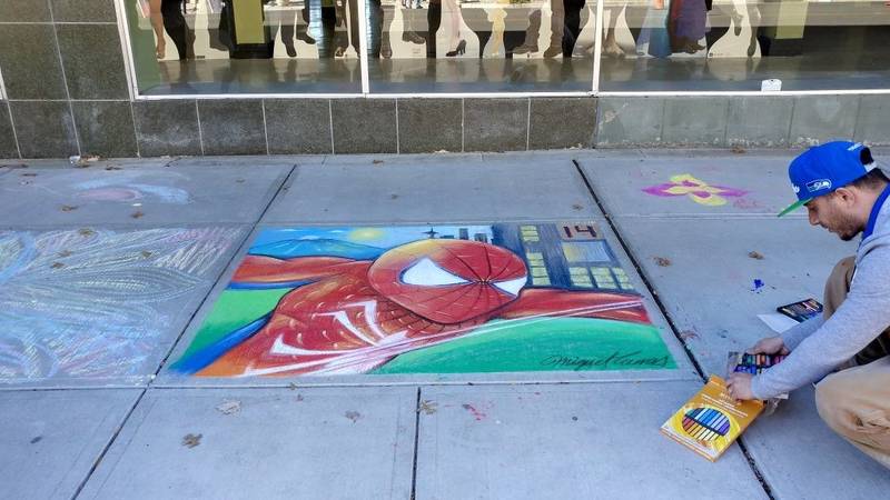 Super Saturday at Chalk Art Fest 2018