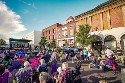 Downtown Summer Nights Photo