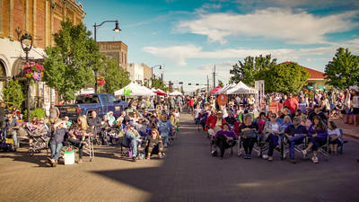 Downtown Summer Nights Photo