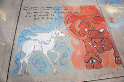 2019 Chalk Art Festival Photo