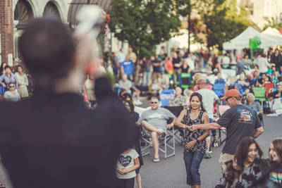 Downtown Summer Nights Photo